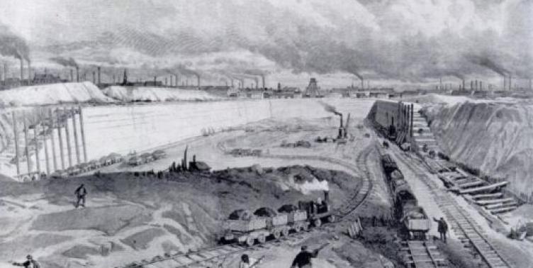 Manchester Ship Canal 1889